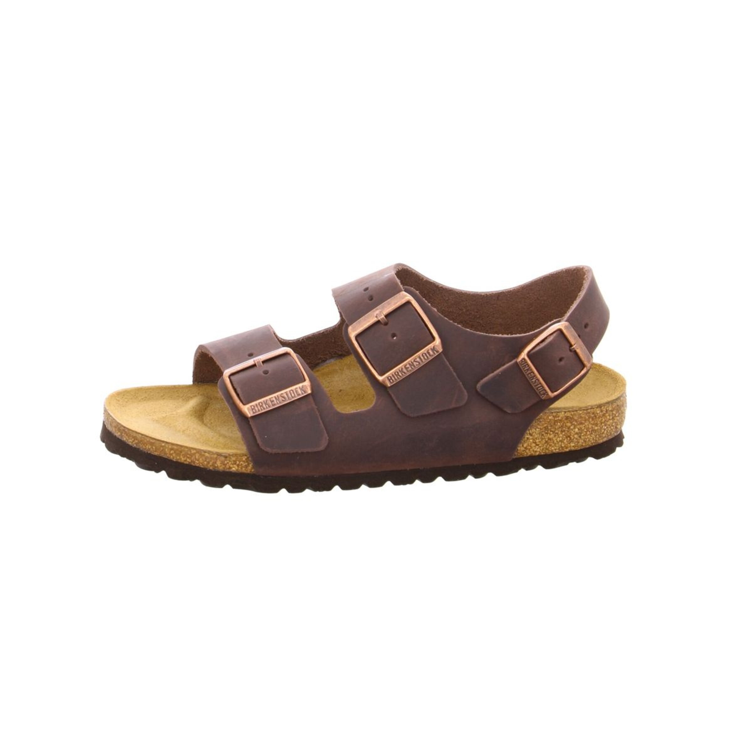 BIRKENSTOCK Sandalen 'Milano' in Bruin