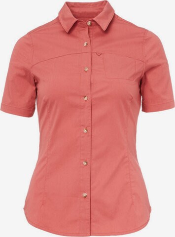 Fjällräven Blouse 'High Coast' in Orange: front