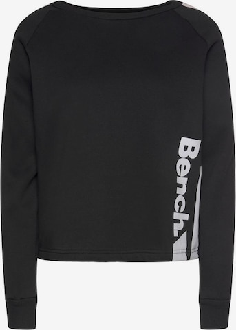 BENCH Sweatshirt in Black: front