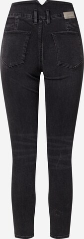 Skinny Jeans 'Vintage' de la Dawn pe negru