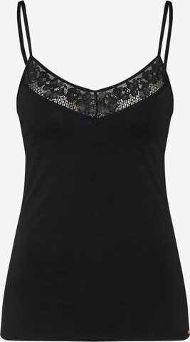 Maillot de corps 'Smart Cotton' Skiny en noir : devant