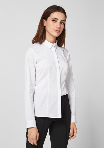 s.Oliver BLACK LABEL Bluse in Weiß: predná strana