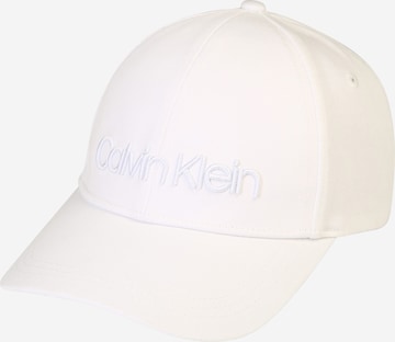 Calvin Klein - Boné em branco: frente
