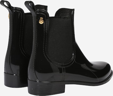 LEMON JELLY Rubber Boots 'Comfy' in Black: back