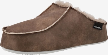 SHEPHERD Slippers in Brown: front