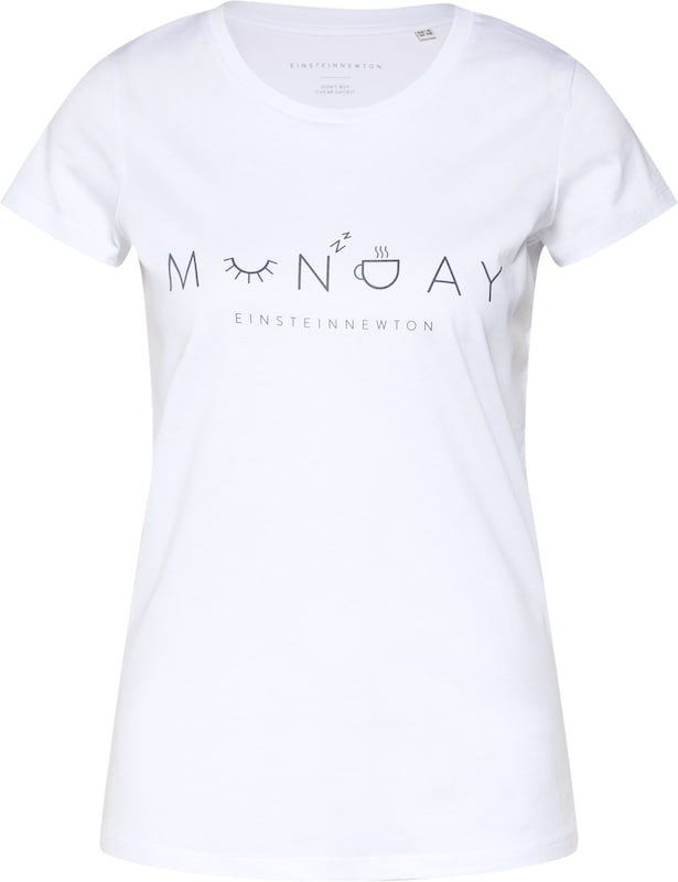 EINSTEIN & NEWTON Shirt 'Monday' in Weiß