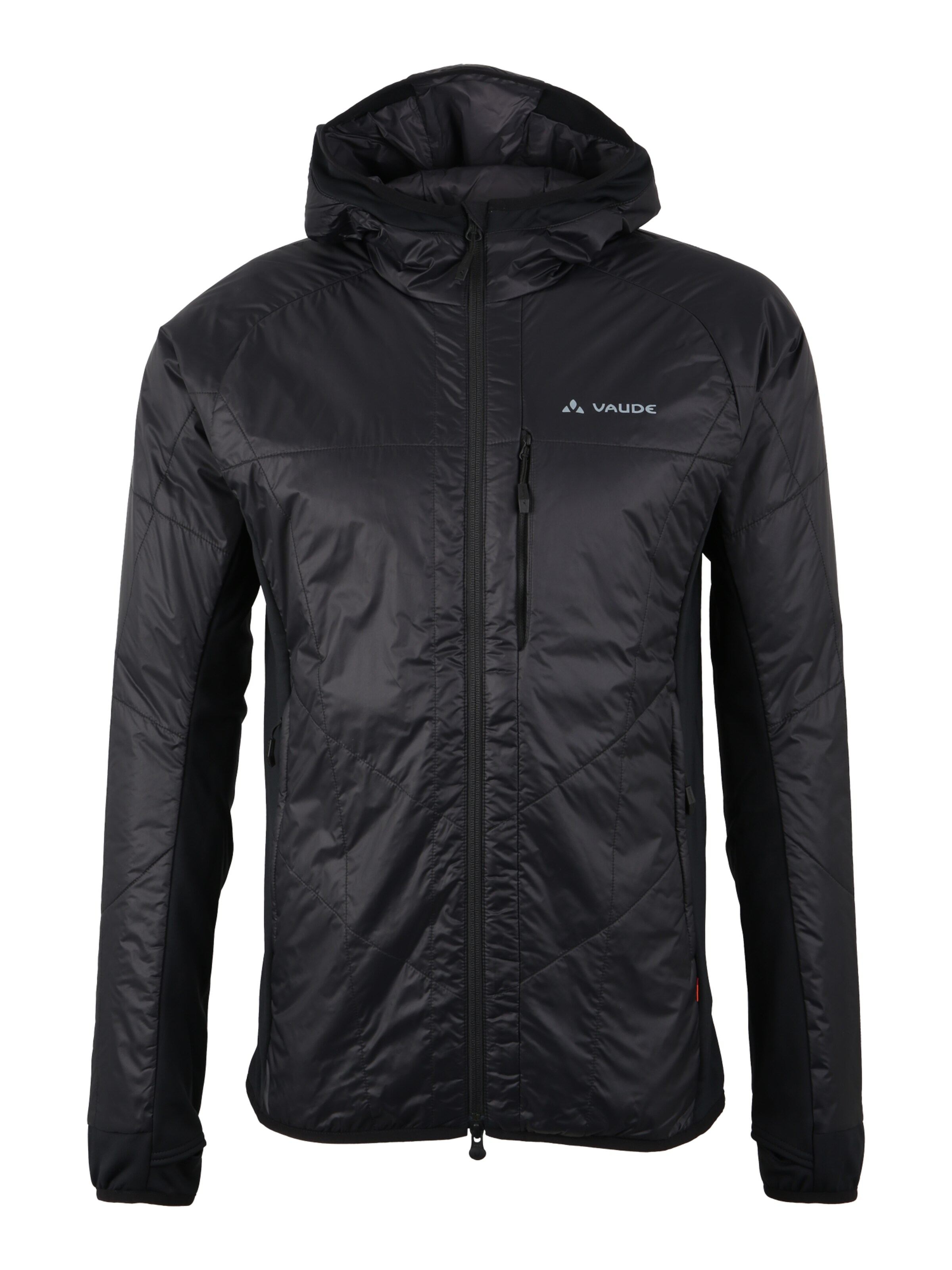 VAUDE - Outdoorjas 'Sesvenna' in de kleur Zwart