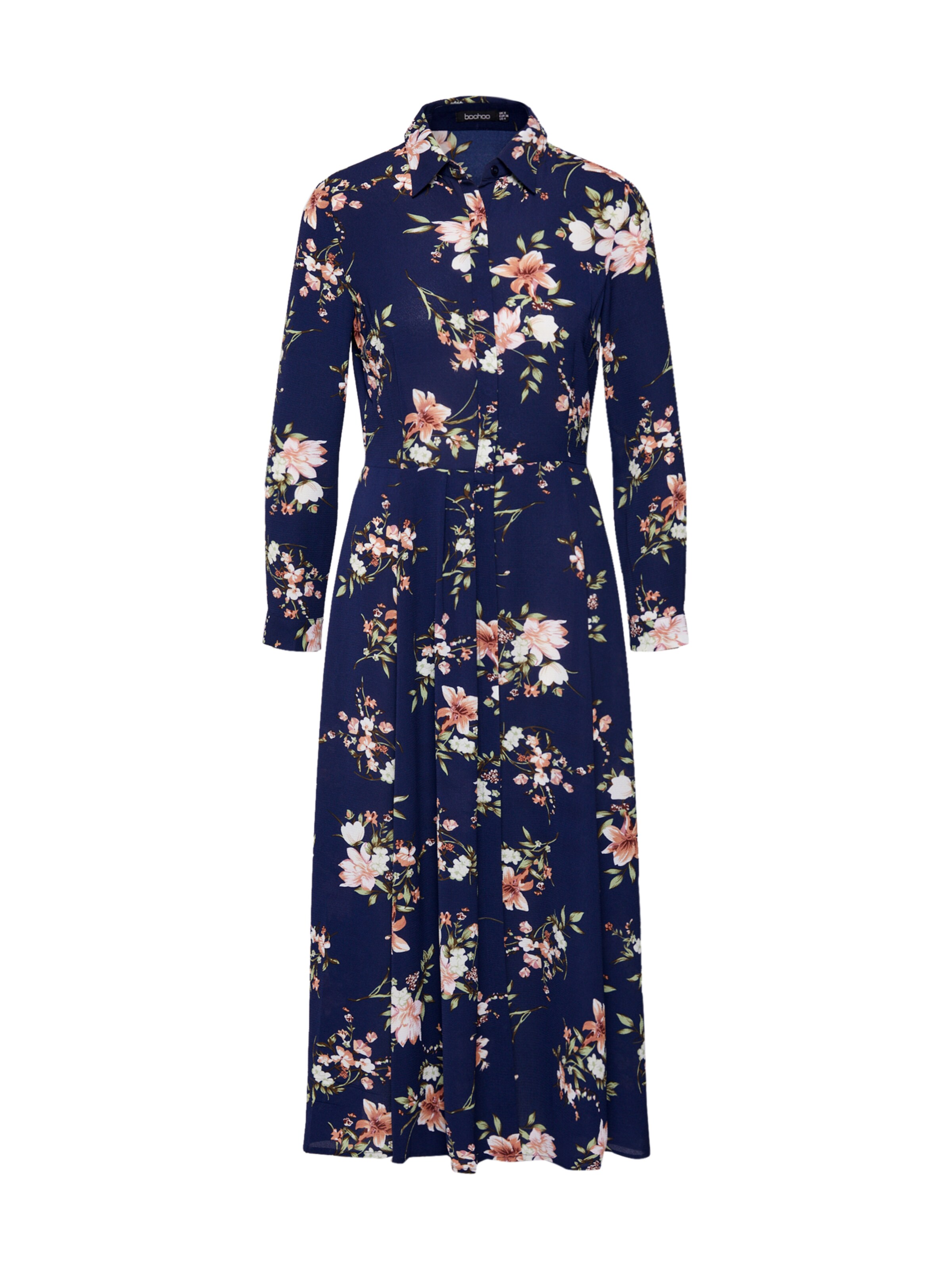 Boohoo - Zomerjurk in de kleur Navy