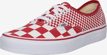 Baskets basses 'UA Authentic' VANS en rouge : devant