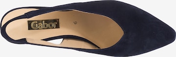 GABOR Slingback Pumps in Blue