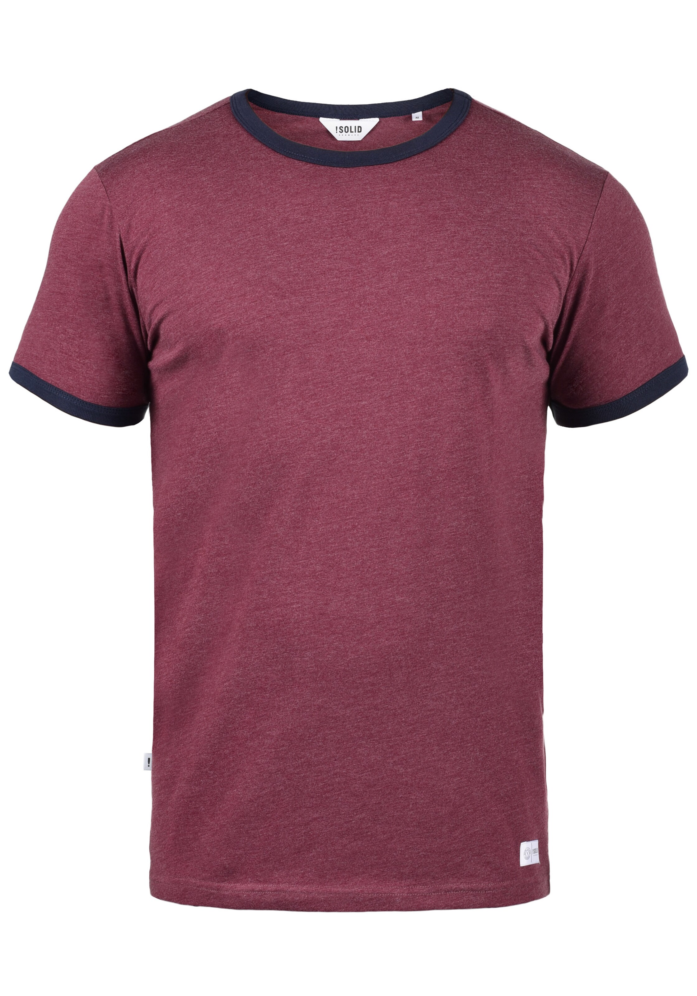 !Solid - Camiseta 'Manoldo' en rojo: frente