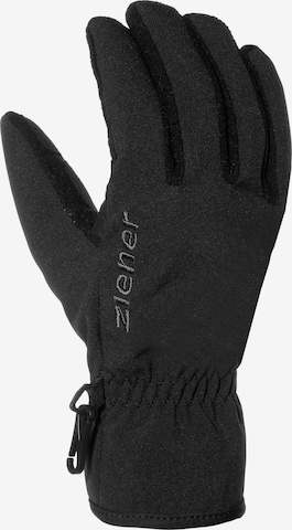ZIENER Αθλητικά γάντια 'Import' σε μαύρο