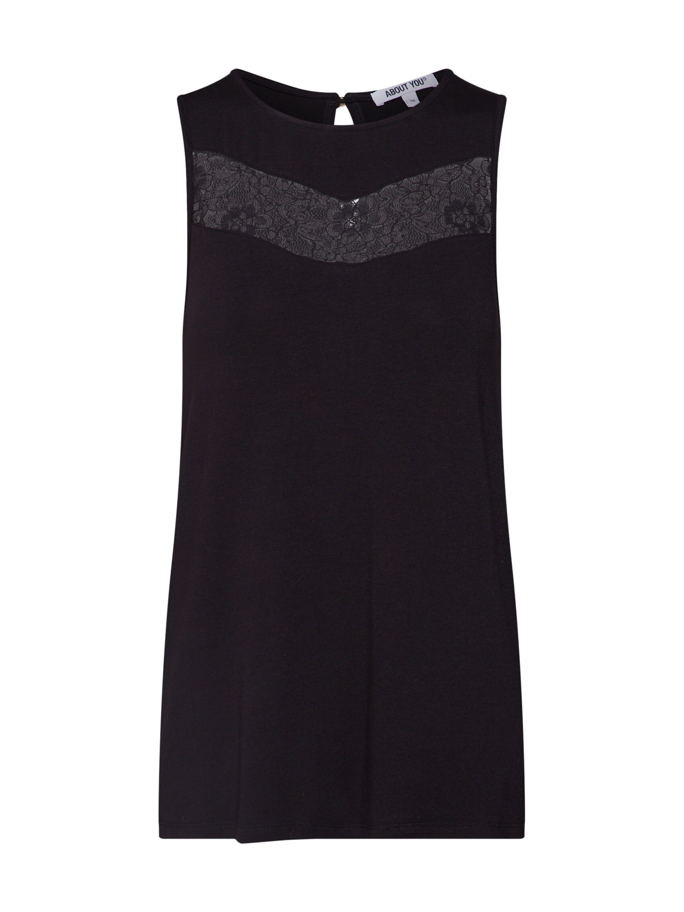 ABOUT YOU - Top 'Frida Top' in de kleur Zwart