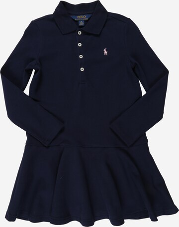 Polo Ralph Lauren Jurk in Blauw: voorkant