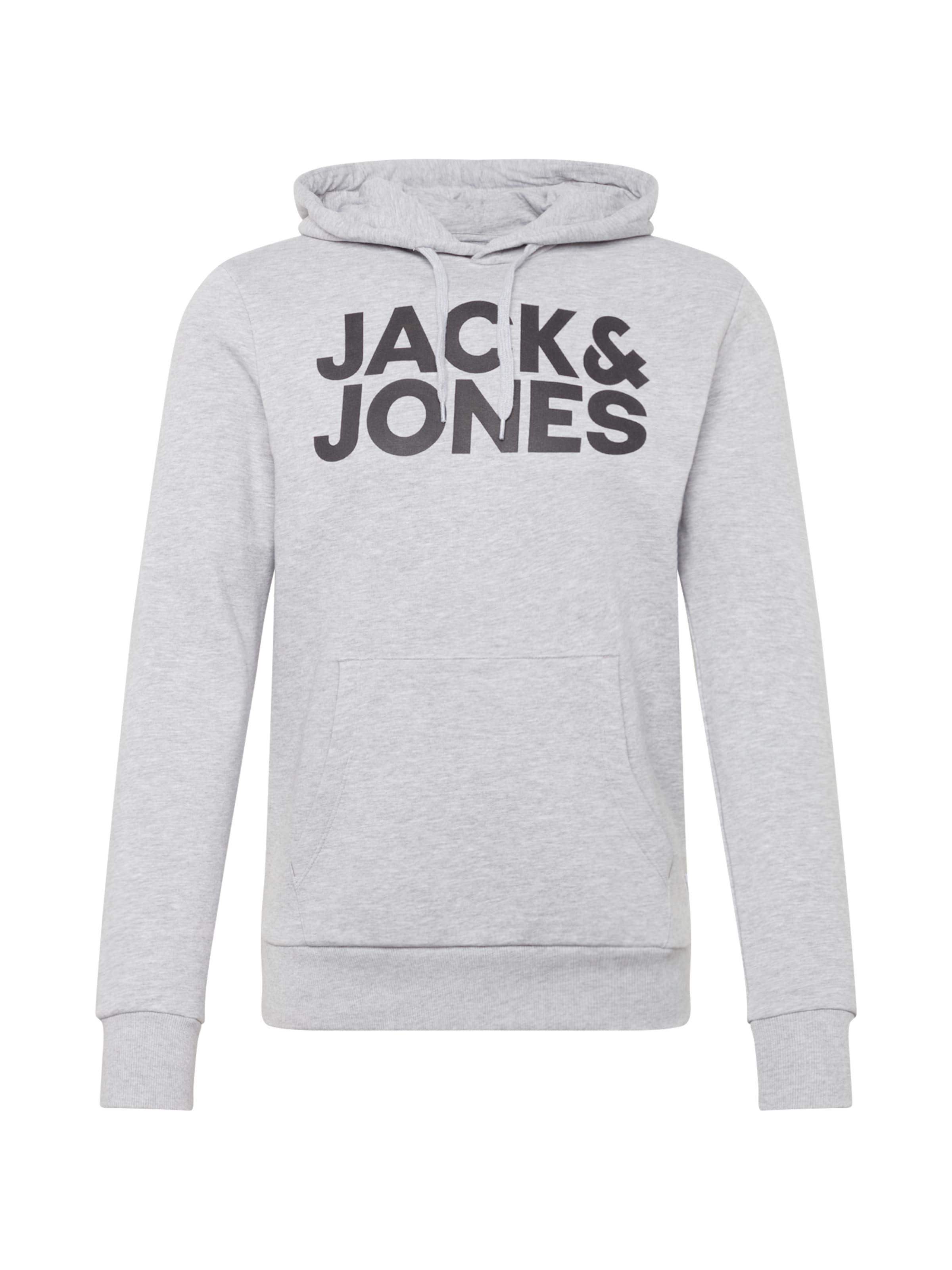 JACK & JONES Свитшот в Серый: спереди