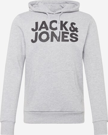 JACK & JONESSweater majica - siva boja: prednji dio