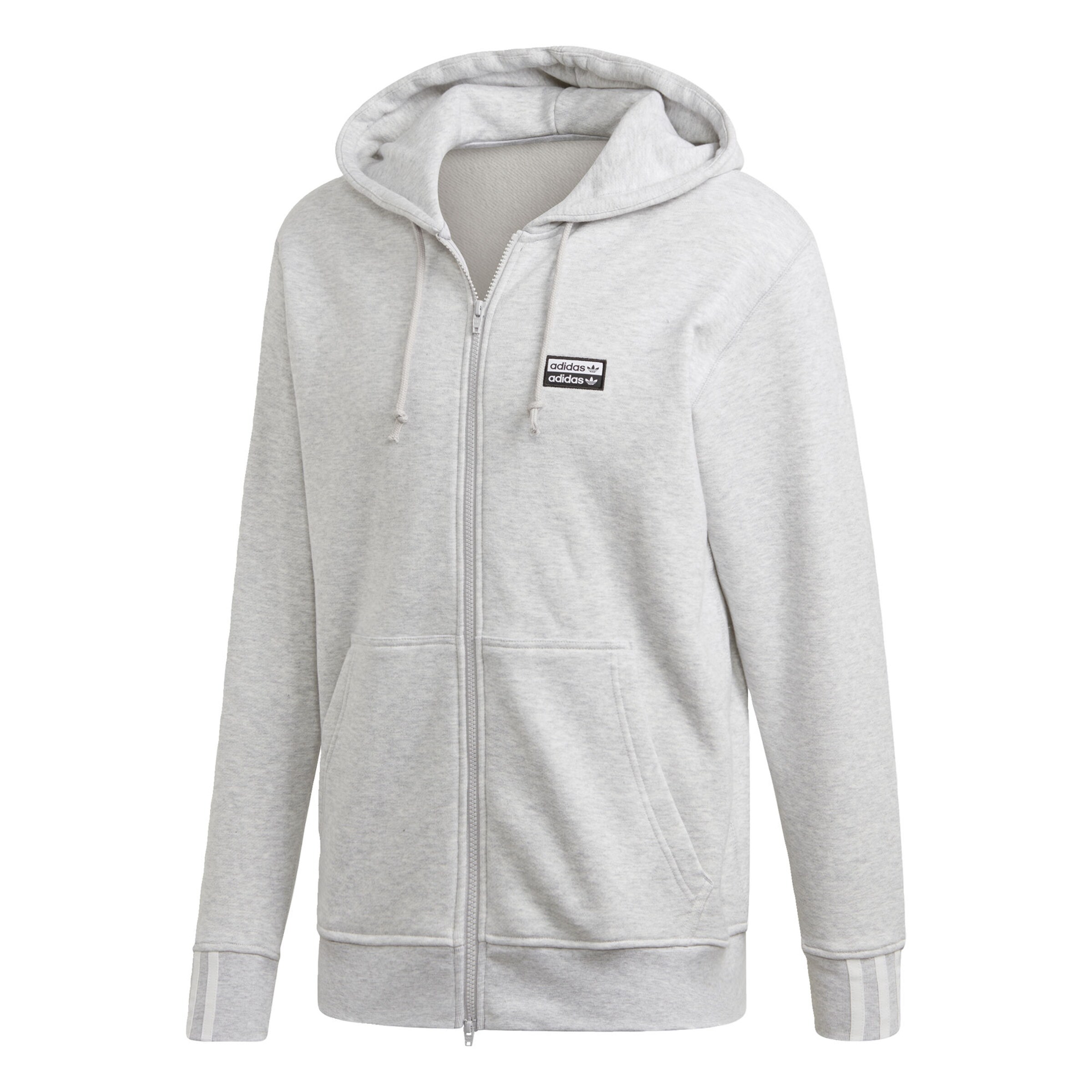 ADIDAS ORIGINALS - Sweatvest in de kleur Grijs gemêleerd