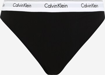 Calvin Klein Underwear Стринги в Черный: спереди