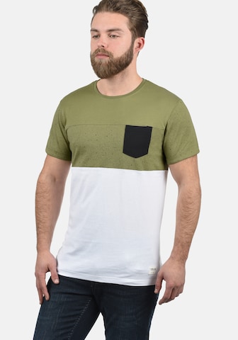 !Solid Shirt 'Kold' in Groen: voorkant
