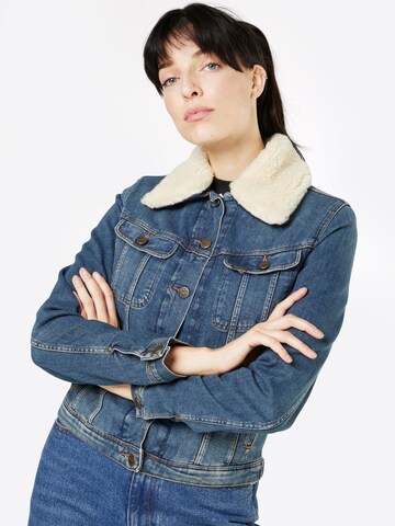 Lee Jeansjacke 'SHERPA RIDER' in Blau
