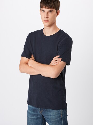 rag & bone Shirt 'RGB CLASSIC TEE' in Blau: predná strana