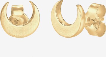 ELLI Earrings 'Halbmond' in Gold: front