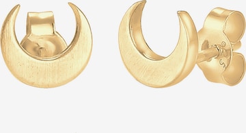 ELLI Earrings 'Halbmond' in Gold: front