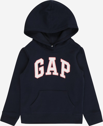 GAP Sweatshirt in nachtblau / rot / weiß, Produktansicht