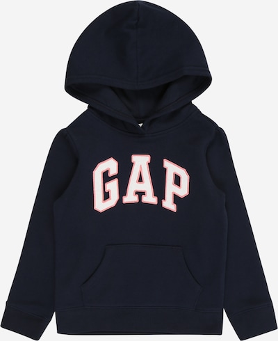 GAP Sweatshirt i natblå / rød / hvid, Produktvisning