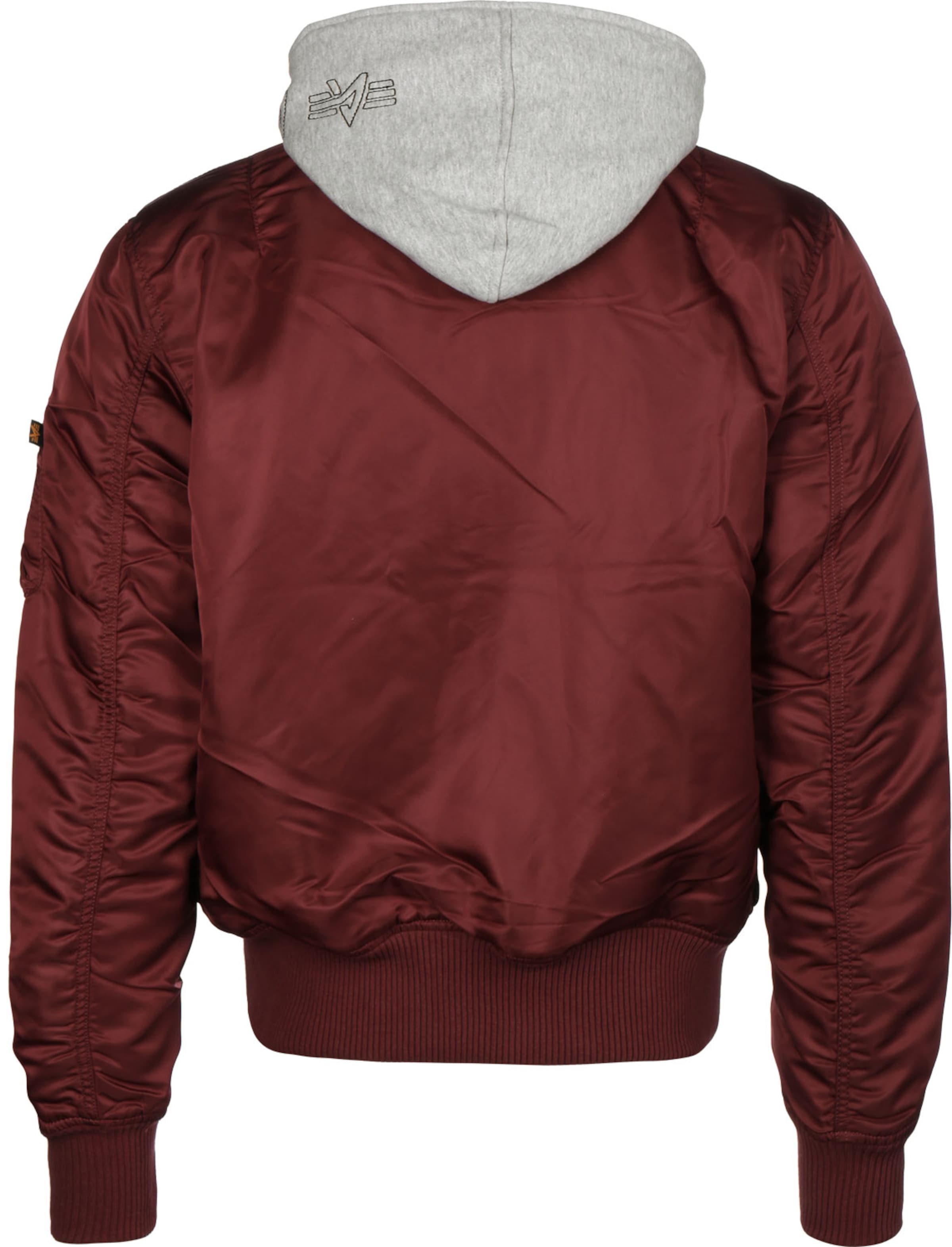 ALPHA INDUSTRIESPrijelazna jakna 'MA-1 D-Tec' - crvena boja