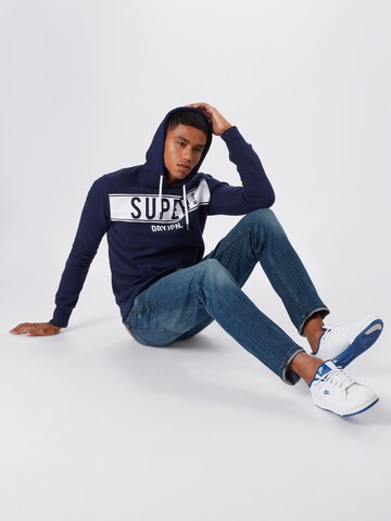 Superdry Sweatshirt in Blauw