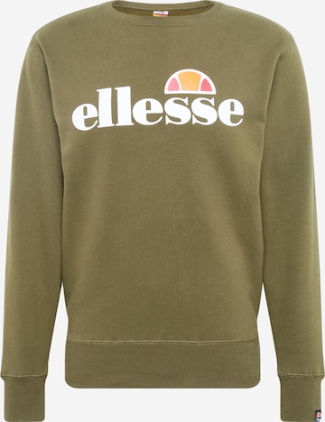 Felpa 'Succiso' di ELLESSE in verde: frontale