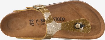 BIRKENSTOCK Žabky 'Gizeh' - Zlatá