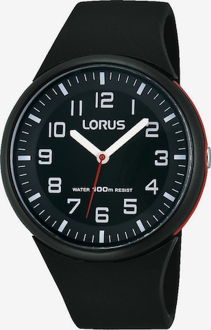 LORUS Quarzuhr 'RRX47DX9' in Schwarz: predná strana