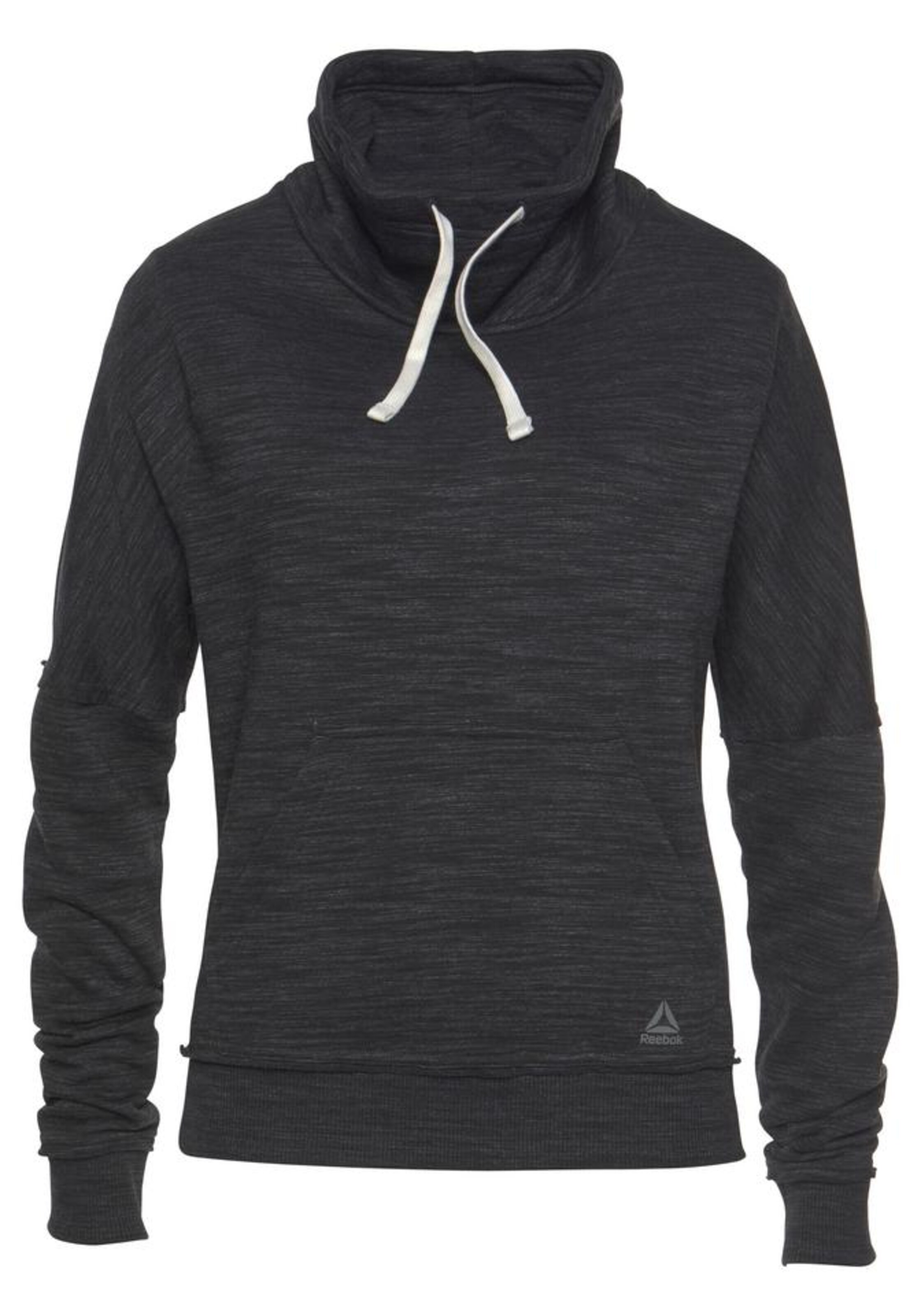 REEBOK - Sweatshirt in schwarzmeliert