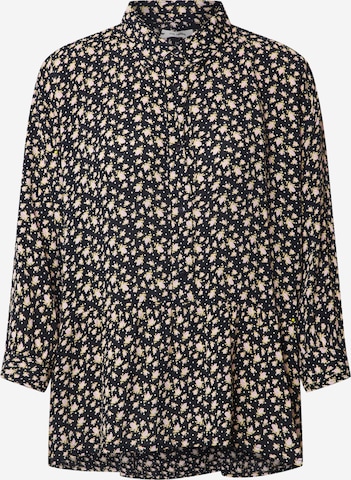 NUÉ NOTES Blouse 'Carl' in Black: front