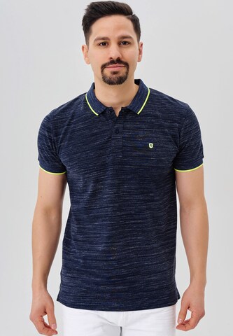 INDICODE JEANS Shirt ' Mecklenburgh ' in Blue: front