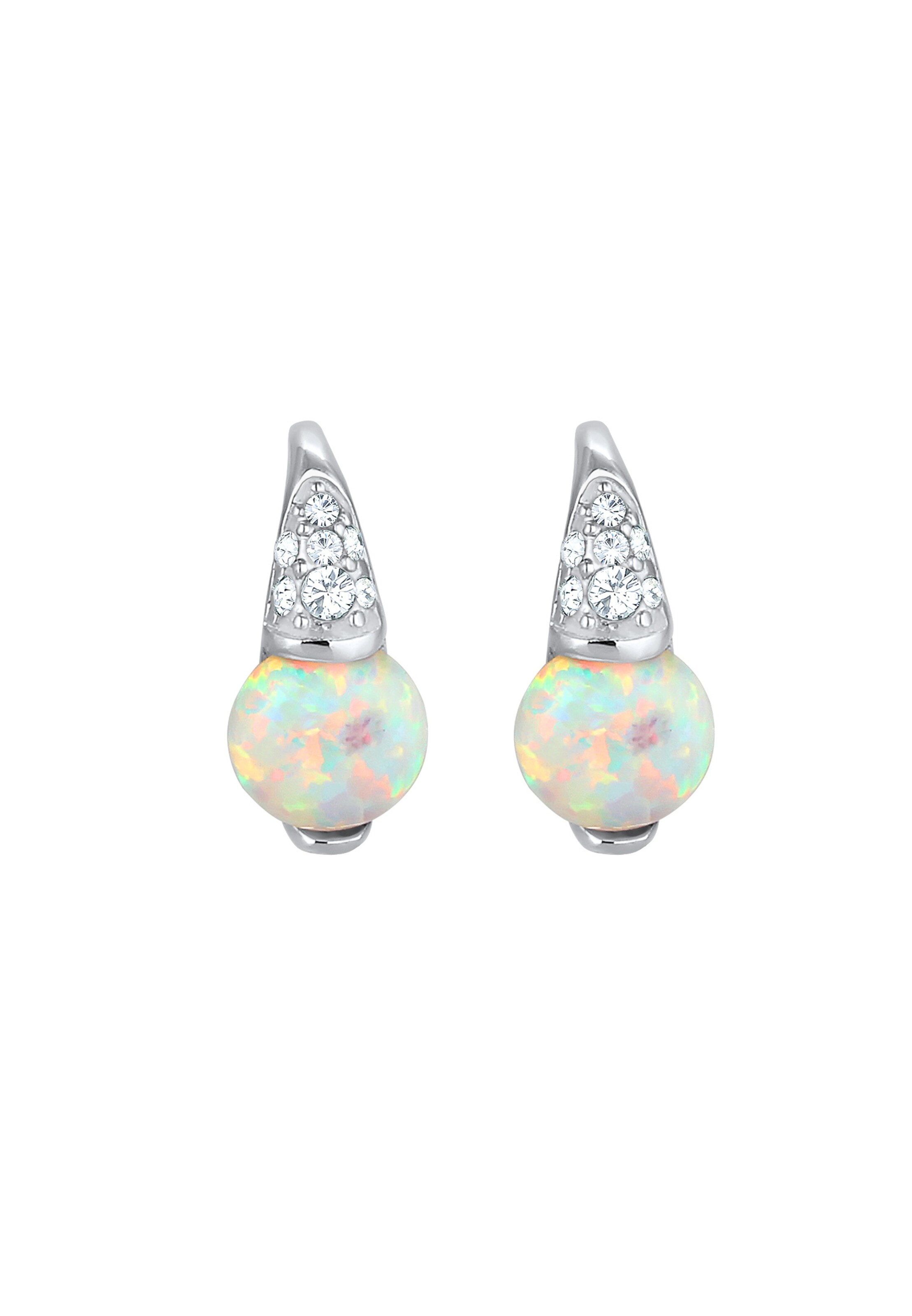 Boucles d'oreilles ELLI PREMIUM en argent : devant