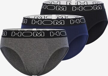 HOM Slip 'Boxerlines #1' in Gemengde kleuren: voorkant