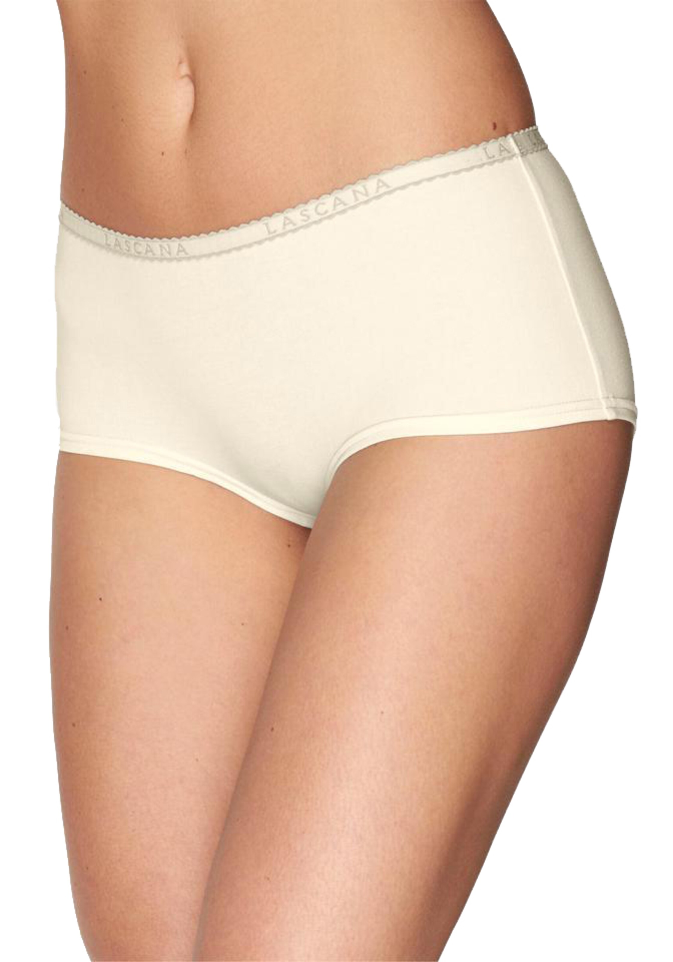 Chiloți de la LASCANA pe bej: față