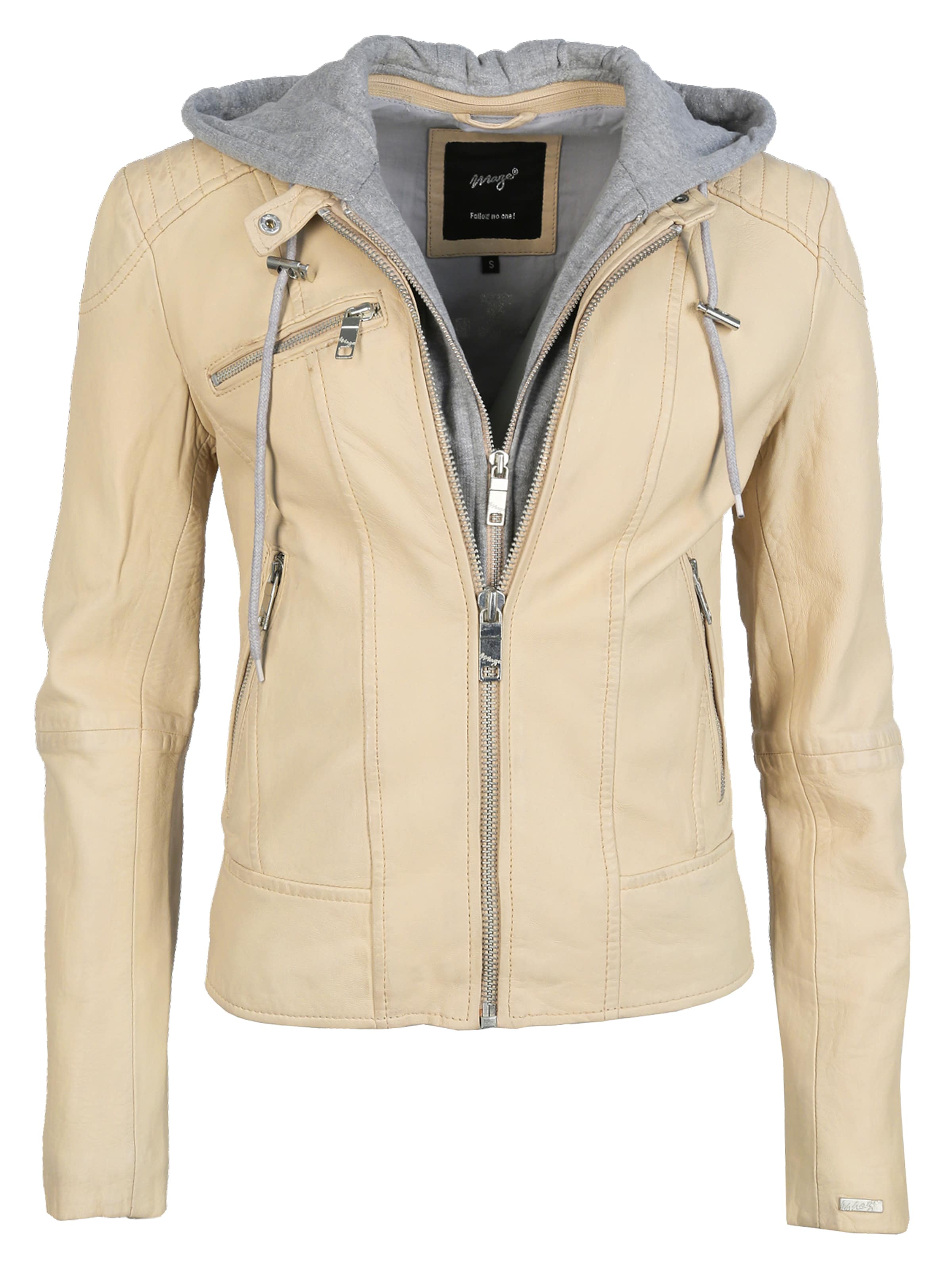 Maze Between-season jacket 'Mico' in Beige: front