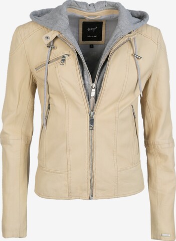 Maze Lederjacke 'Mico' in Beige: predná strana