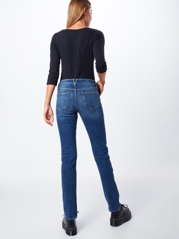 s.Oliver Slimfit Jeans in Blau: zadná strana