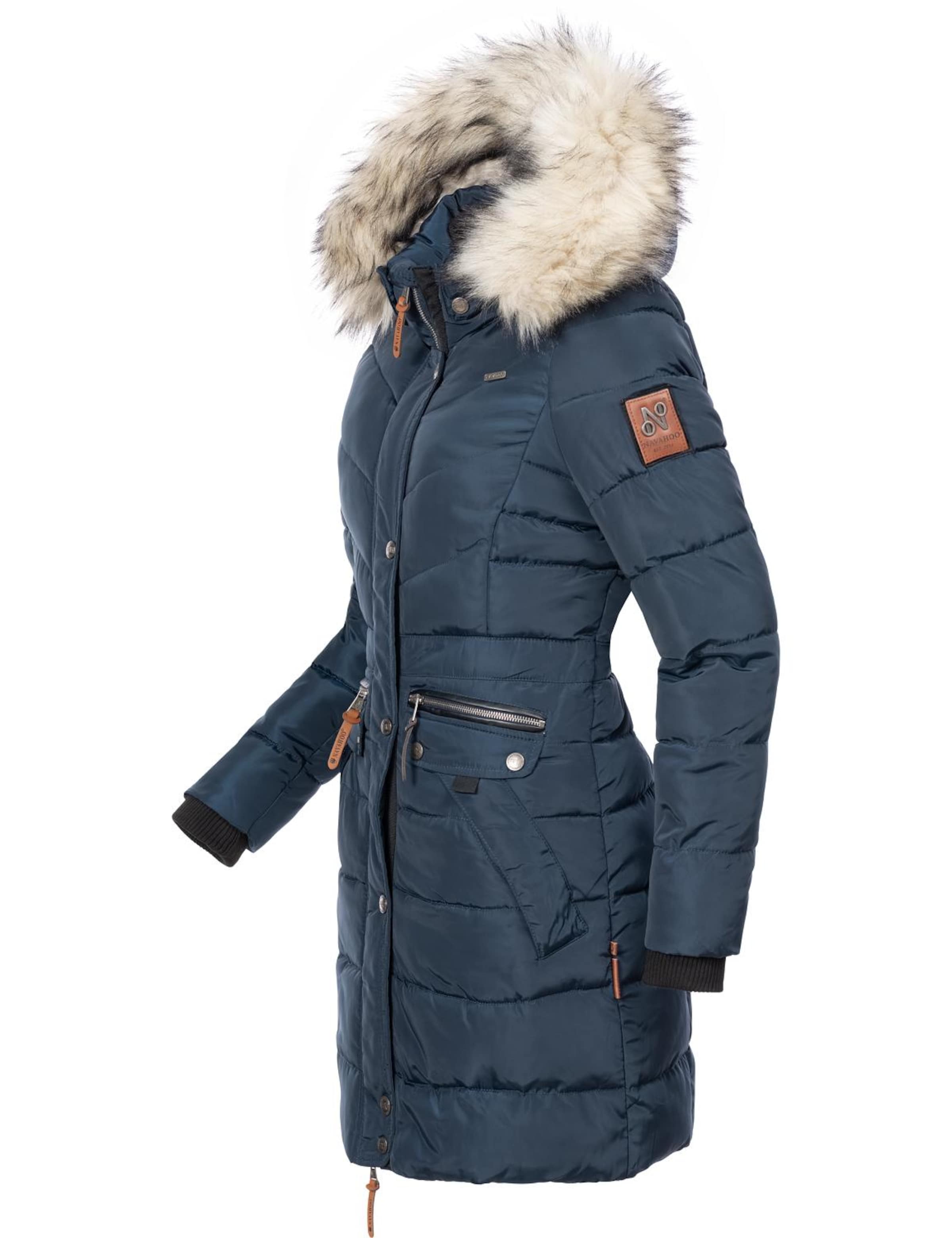 Palton de iarnă 'Paula' de la NAVAHOO pe albastru