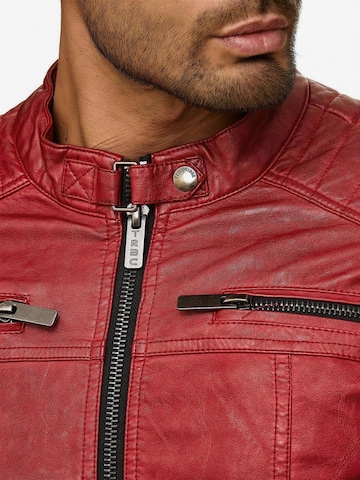 Redbridge Between-Season Jacket in Red: front