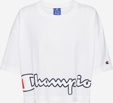 Champion Authentic Athletic Apparel Tričko - biela: predná strana