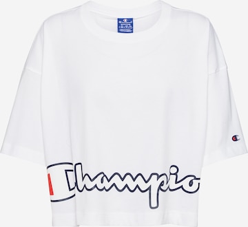 Champion Authentic Athletic Apparel Shirt in Weiß: front