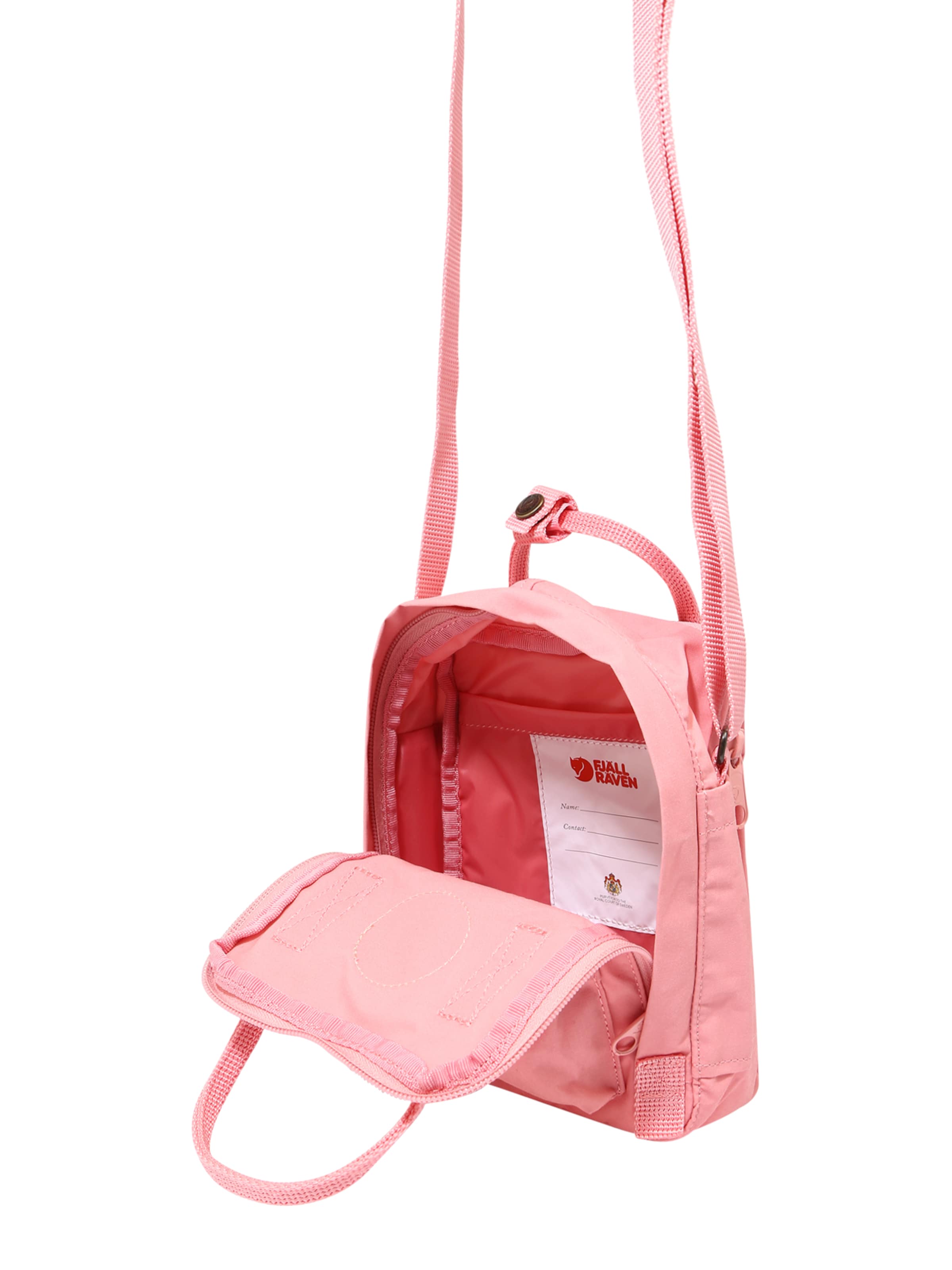 Fjällräven Taška cez rameno 'Kånken ' - Ružová: horná strana