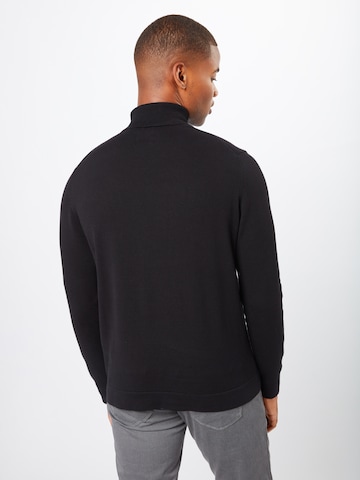 Only & Sons Средняя посадка Свитер 'ONSALEX 12 ROLL NECK KNIT' в Черный: сзади