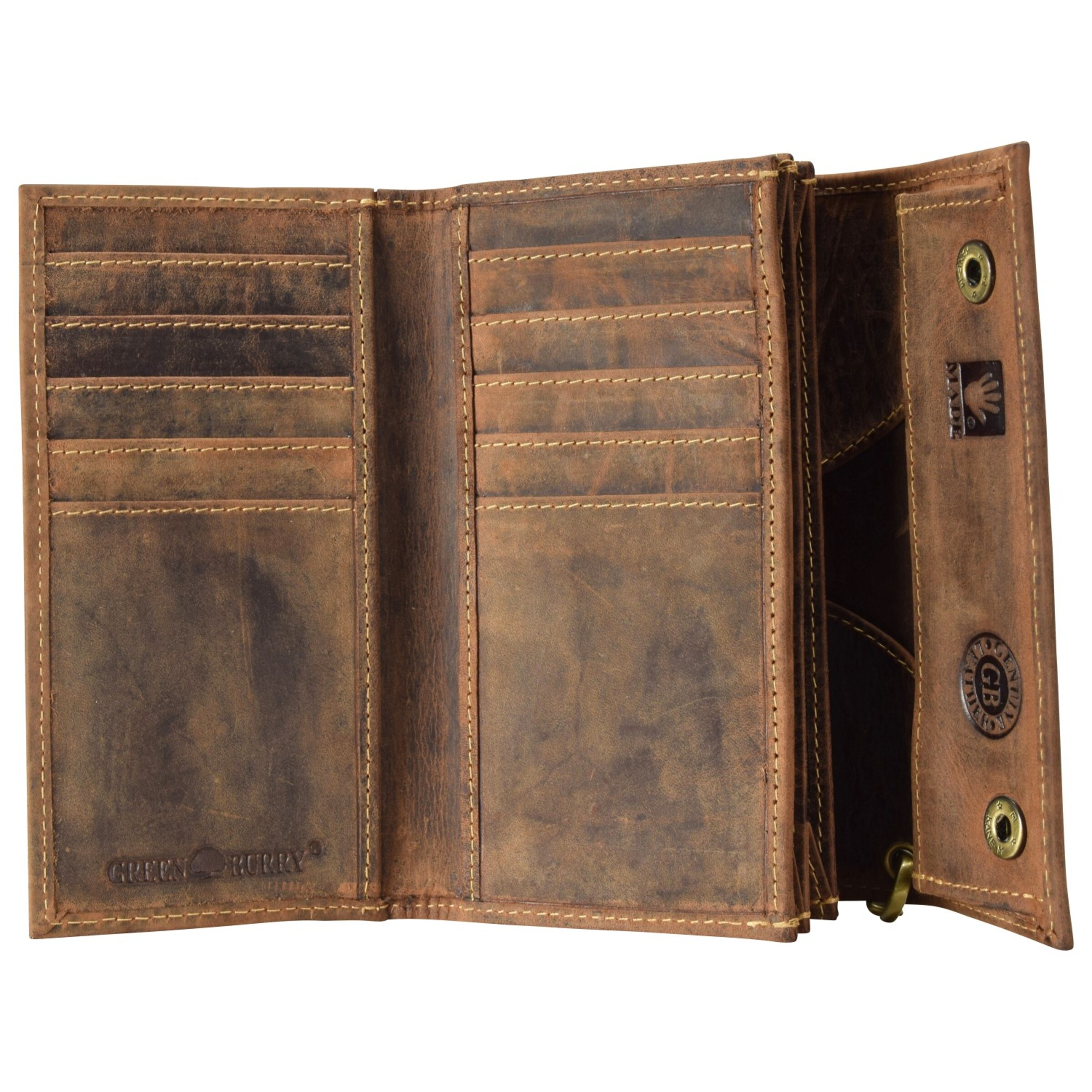 GREENBURRY Geldbörse in Braun